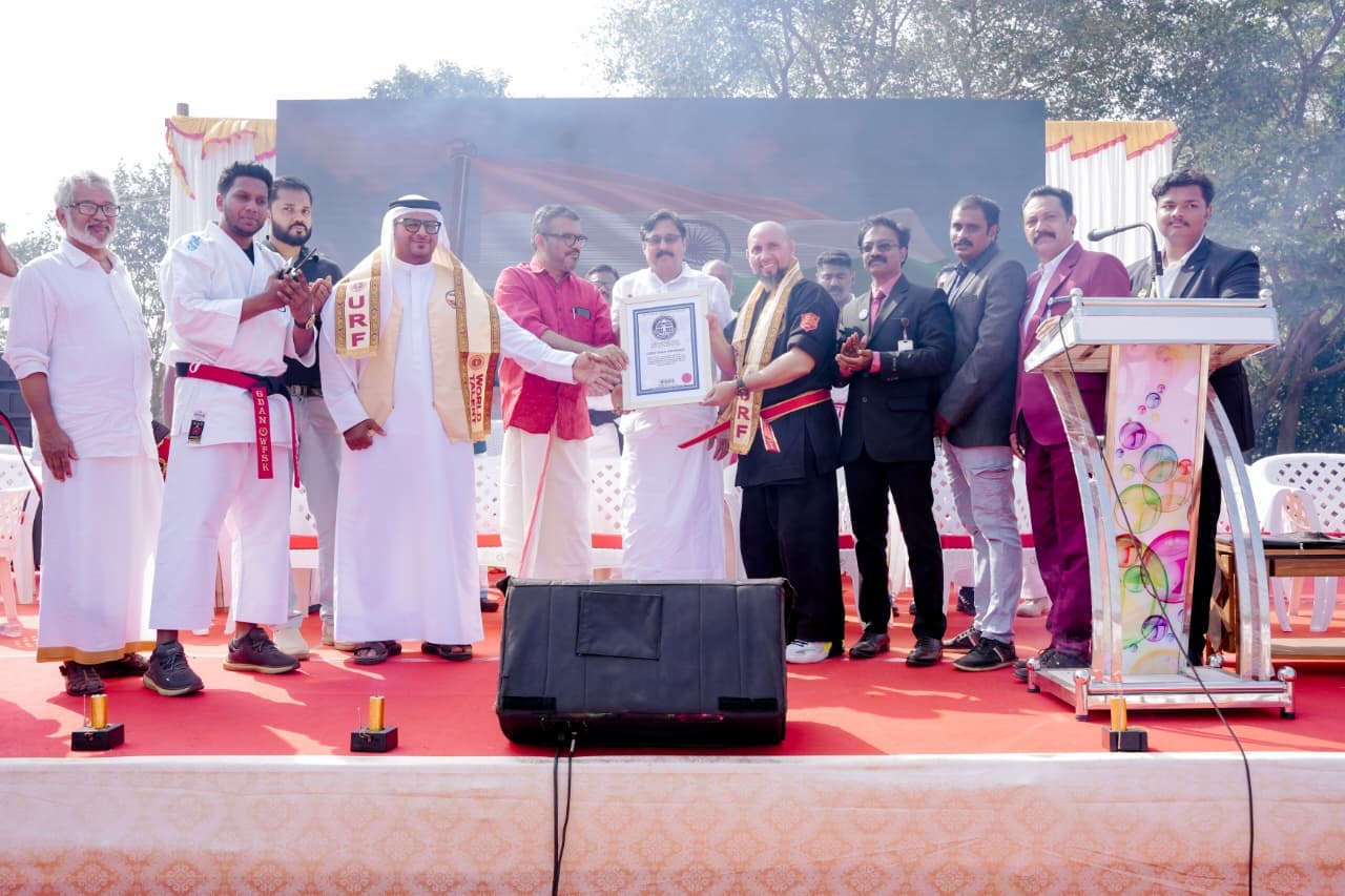 Largest Karate Performance 